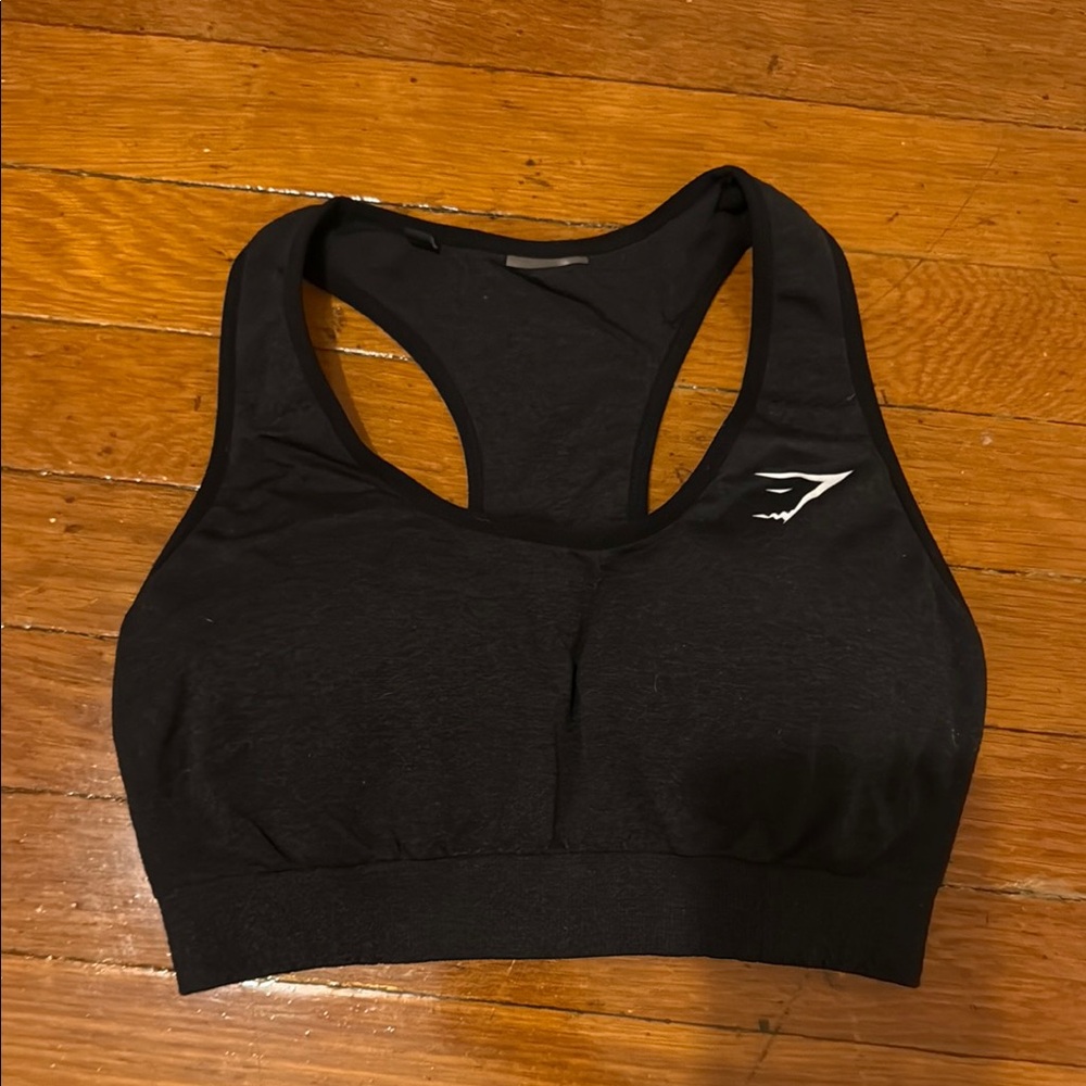 Black Gymshark Sports Bra